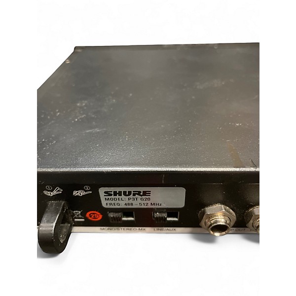 Used Shure PSM300 P3T P3R G20 In Ear Wireless System