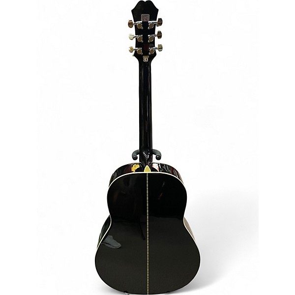 Used Epiphone  AJ 18S Black Acoustic Guitar