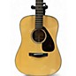 Used Yamaha DW-7 Natural Acoustic Guitar