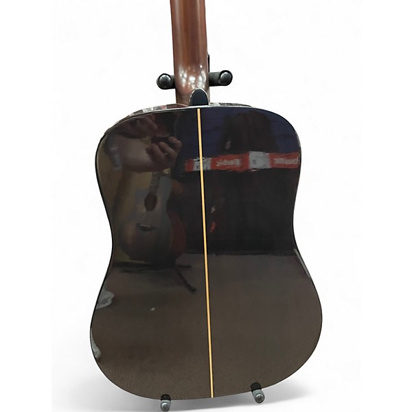 Used Yamaha DW-7 Natural Acoustic Guitar