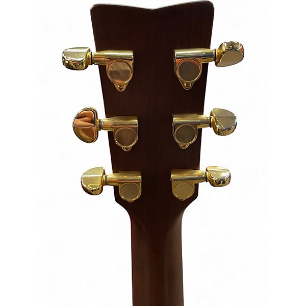 Used Yamaha DW-7 Natural Acoustic Guitar