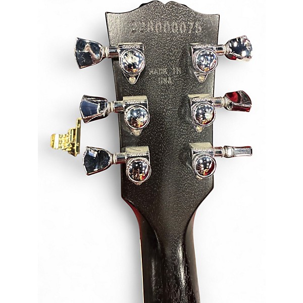 Used 2020 Gibson Les Paul Traditional Pro V Black Solid Body Electric Guitar