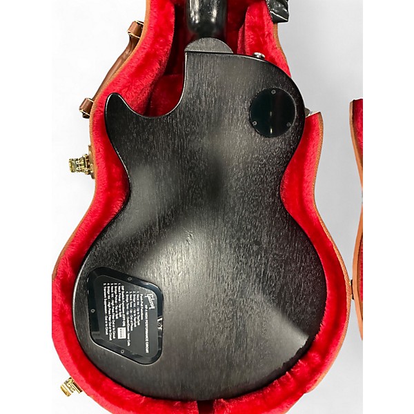 Used 2020 Gibson Les Paul Traditional Pro V Black Solid Body Electric Guitar