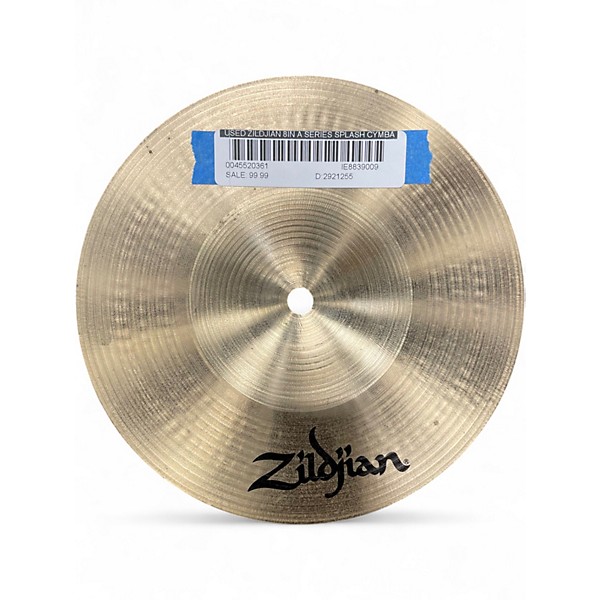 Used Zildjian 8in A Series Splash Cymbal