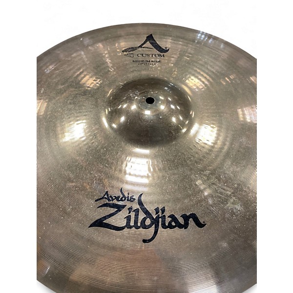 Used Zildjian 20in A Custom Ride Cymbal