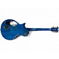 Used ESP EC1000 PIEZO Trans Blue Solid Body Electric Guitar