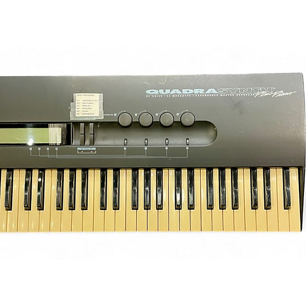 Used Alesis QuadraSynth Plus Piano Synthesizer