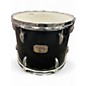 Used Pearl 3 Piece Export Piano Black Drum Kit
