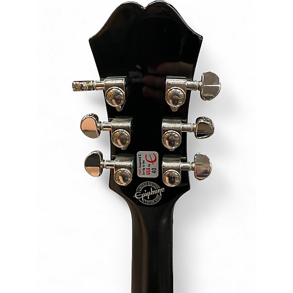 Used Epiphone DOT BP Black Hollow Body Electric Guitar