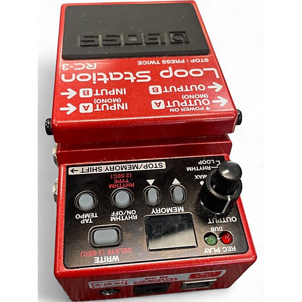 Used BOSS RC3 Loop Station Pedal