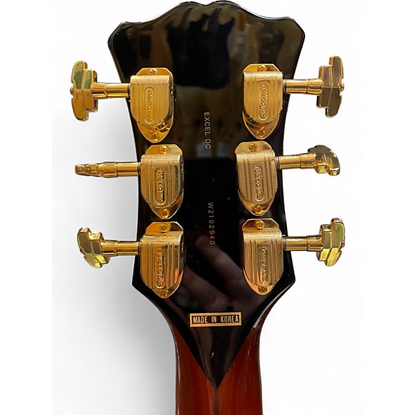 Used D'Angelico EXCEL DC Iced Tea Hollow Body Electric Guitar