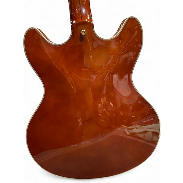 Used D'Angelico EXCEL DC Iced Tea Hollow Body Electric Guitar