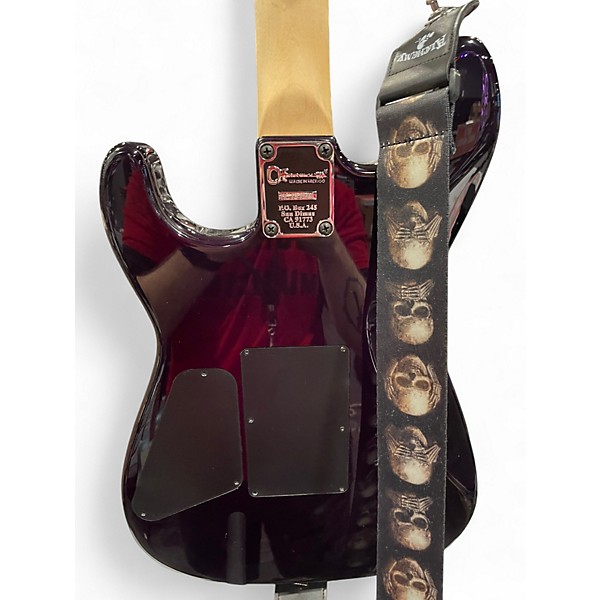 Used Charvel San Dimas Style 1 HH PURPLE SANDBURST Solid Body Electric Guitar