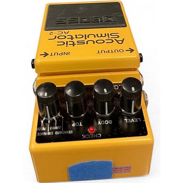 Used BOSS AC2 Acoustic Simulator Effect Pedal