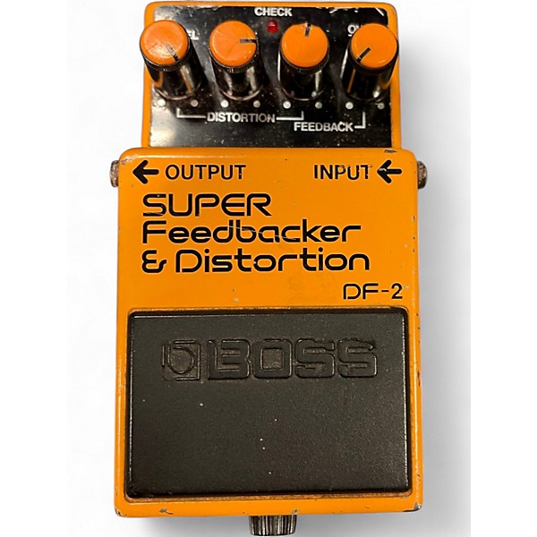 Used BOSS DF2 Super Feedbacker and Distortion Effect Pedal