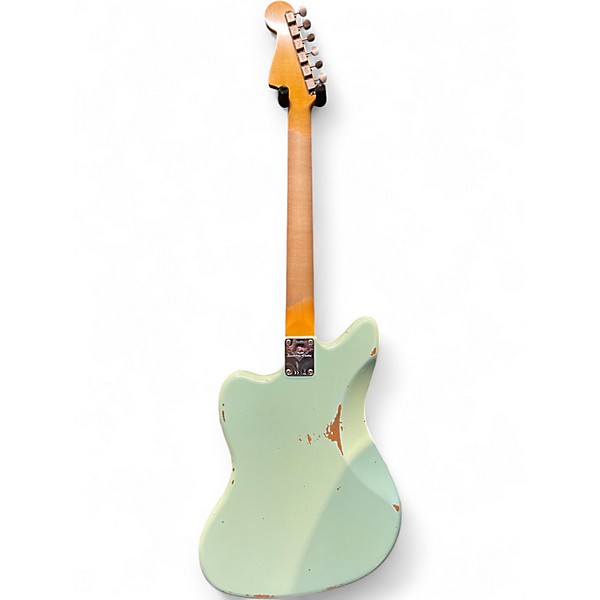 Used 2020 Fender Custom Shop '65 Jazzmaster relic surf green Solid Body Electric Guitar