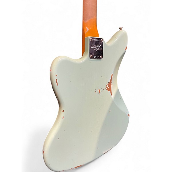 Used 2020 Fender Custom Shop '65 Jazzmaster relic surf green Solid Body Electric Guitar