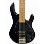 Used Sterling by Music Man Ray5 5 String Black Electric Bass Guitar thumbnail