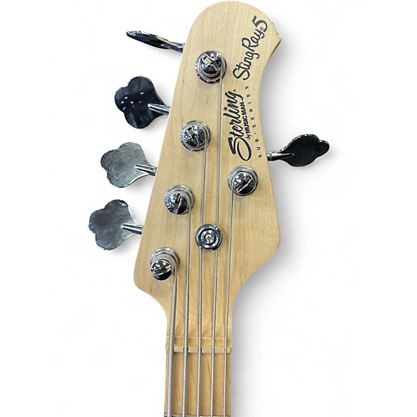 Used Sterling by Music Man Ray5 5 String Black Electric Bass Guitar