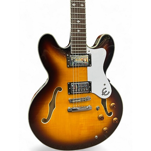 Used Xaviere xv2000  2 Color Sunburst Hollow Body Electric Guitar