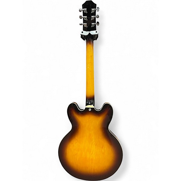 Used Xaviere xv2000  2 Color Sunburst Hollow Body Electric Guitar