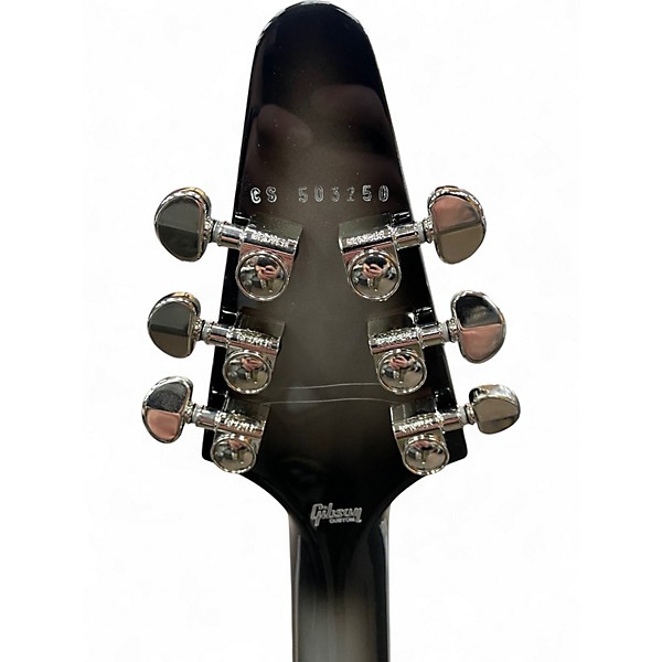 Used 2025 Gibson Flying V Custom Silverburst Solid Body Electric Guitar