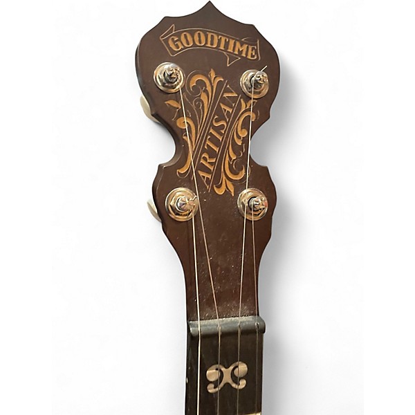 Used Deering Goodtime Burgundy Banjo