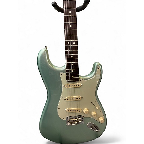 Used Fender American Professional II Stratocaster Mystic Surf Green Solid Body Electric Guitar