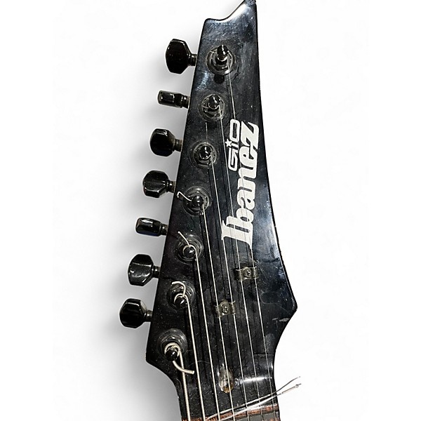 Used Ibanez GIO 7-STRING Black Solid Body Electric Guitar