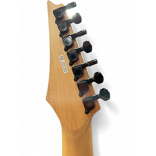 Used Ibanez GIO 7-STRING Black Solid Body Electric Guitar