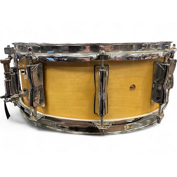 Used Yamaha 5.5X14 Stage Custom Snare Natural Drum