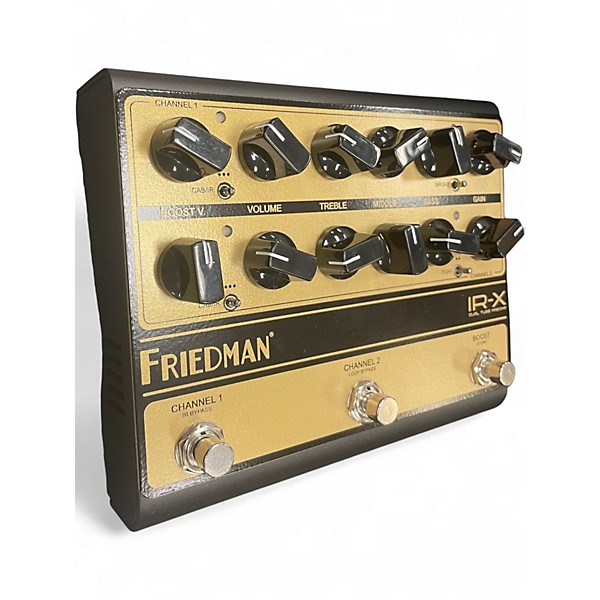 Used Friedman IR-X Dual-Tube Preamp DI+IR Effect Pedal