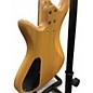 Used Schecter Guitar Research Stiletto Custom 4 String Natural Electric Bass Guitar