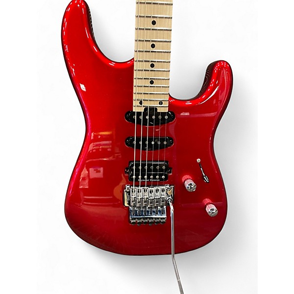 Used Charvel MJ San Dimas Style 1 HSS FR Candy Red Solid Body Electric Guitar