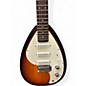 Used VOX Teardrop MK3 Reissue Sunburst Solid Body Electric Guitar