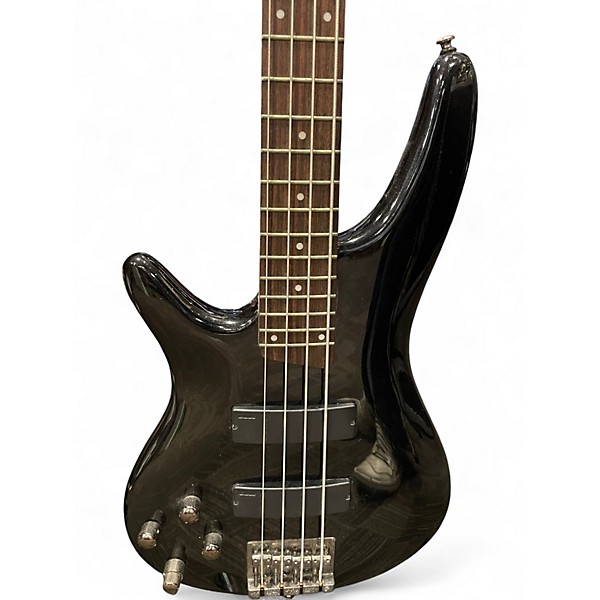 Used Ibanez SR300 Left Handed Black Electric Bass Guitar