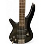 Used Ibanez SR300 Left Handed Black Electric Bass Guitar
