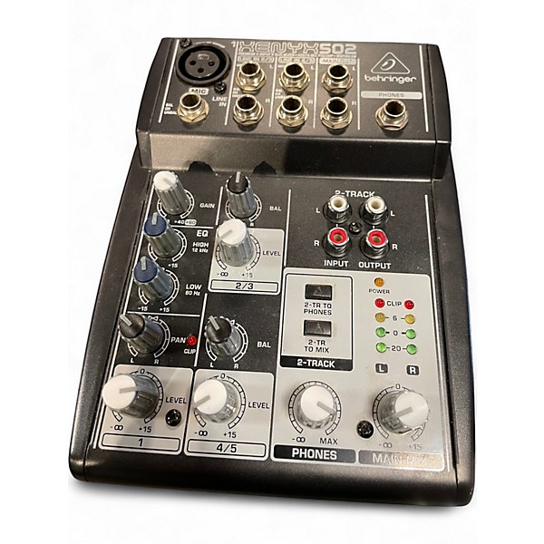 Used Behringer Xenyx 502 Unpowered Mixer