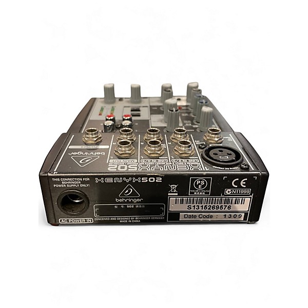 Used Behringer Xenyx 502 Unpowered Mixer