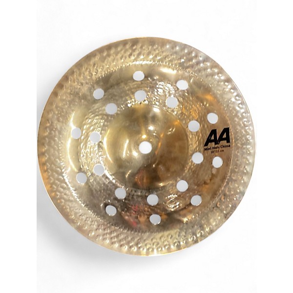 Used SABIAN 10in AA MINI HOLY CHINA Cymbal