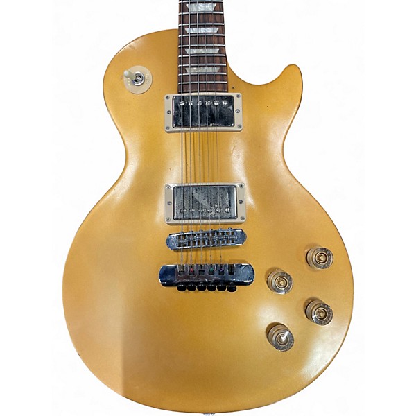 Used Gibson Les Paul Studio Gold Solid Body Electric Guitar
