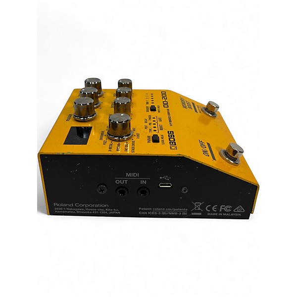 Used BOSS OD-200 HYBRID DRIVE Effect Pedal