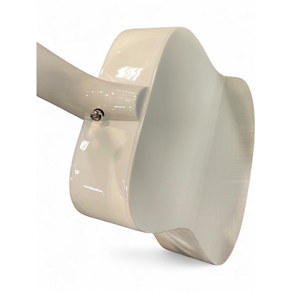 Used Epiphone Dove Pro Dove White Acoustic Electric Guitar