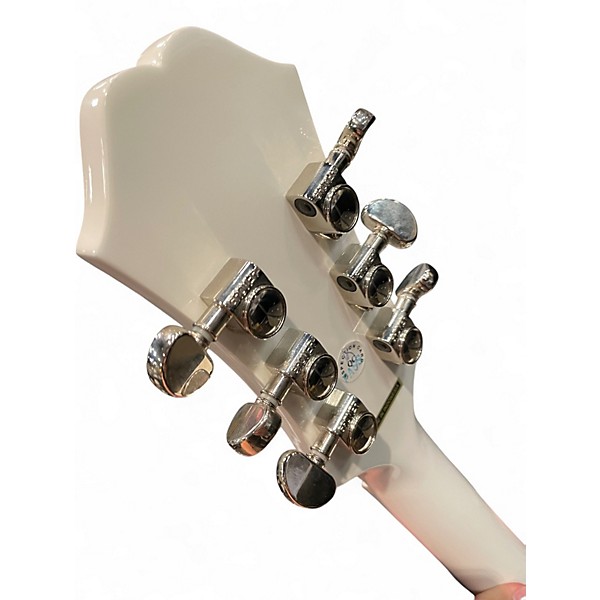 Used Epiphone Dove Pro Dove White Acoustic Electric Guitar