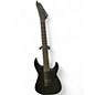 Used ESP LTD M-HT Black Metal Black Solid Body Electric Guitar