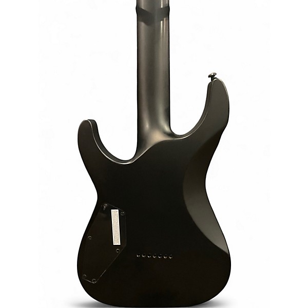 Used ESP LTD M-HT Black Metal Black Solid Body Electric Guitar