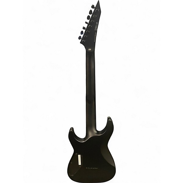 Used ESP LTD M-HT Black Metal Black Solid Body Electric Guitar