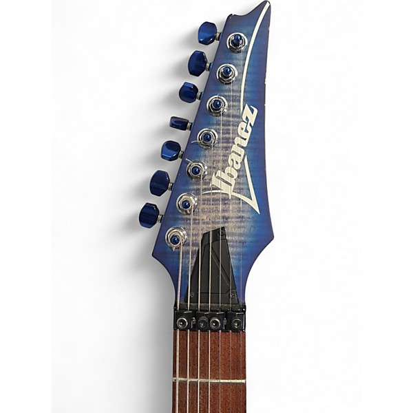 Used Ibanez RGA7420FM Blue Solid Body Electric Guitar