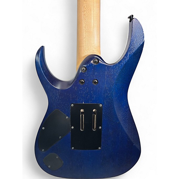 Used Ibanez RGA7420FM Blue Solid Body Electric Guitar