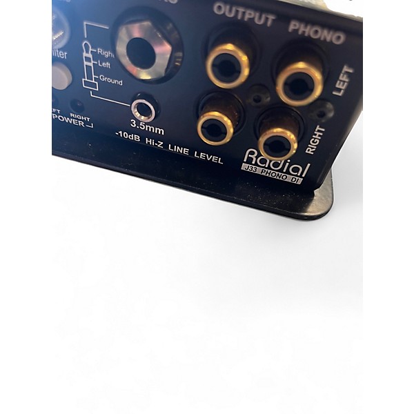 Used Radial Engineering J33 PHONO PREAMP Direct Box